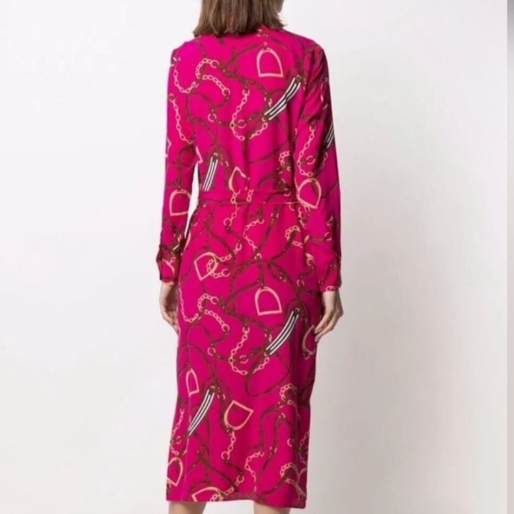 Ralph Lauren 100% silk pink dress - Picture 3 of 4
